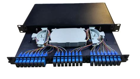 fiber optic distribution box supplier|rack mount fiber termination box.